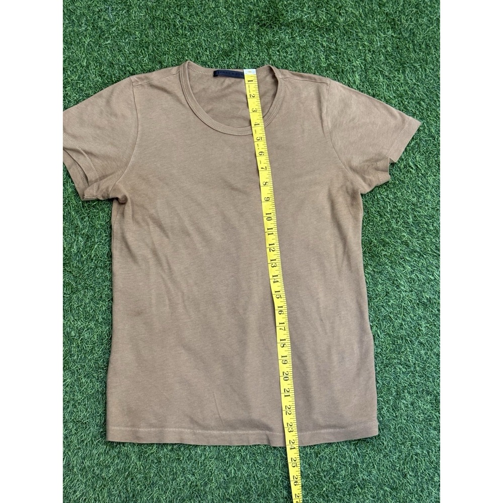 Jenni Kayne Shirt Womens XS 100% Cotton Crew Neck T-Shirt Made in USA - Picture 8 of 12